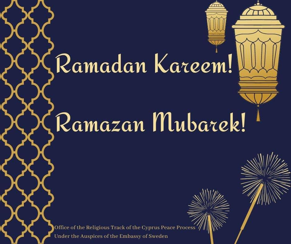 rtcypp's tweet image. On the Eve of #Ramadan, Christian religious leaders of Cyprus,  Faith for Rights network members from all the religious  communities &amp;amp; Office of #RTCYPP under Auspices of the Embassy of Sweden wish everyone observing this holy month Ramadan Kareem! Ramazan Mubarek! #ramadan2024