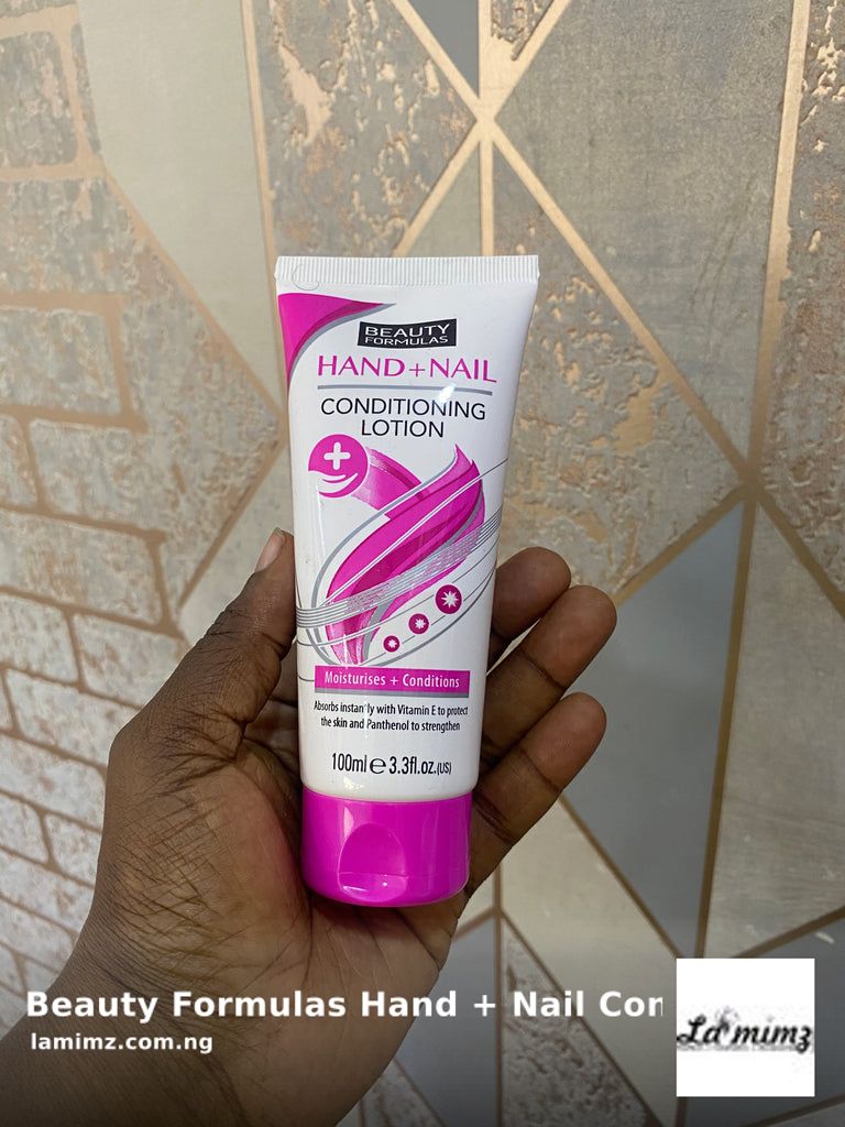 lamimzbeauty's tweet image. Pamper your hands and nails with Beauty Formulas Hand + Nail Conditioning Lotion! Rich in pro-vitamin B5 &amp;amp; vitamin E, say goodbye to dryness. 🌿✨ Shop now at the best price ₦2,520: shortlink.store/y9neacrhtft1 #BeautyFormulas #handcream #nailcream