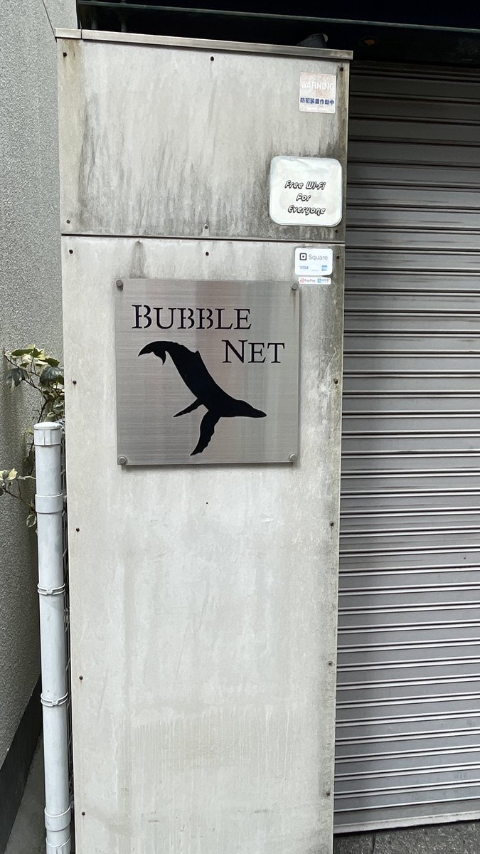 rancyan2's tweet image. 本町周辺をブラブラしていたらBUBBLE NETを見つけた💦
タイミングがあえば高久さんのライブに行きたいな🎻

#BUBBLENET
#高久知也