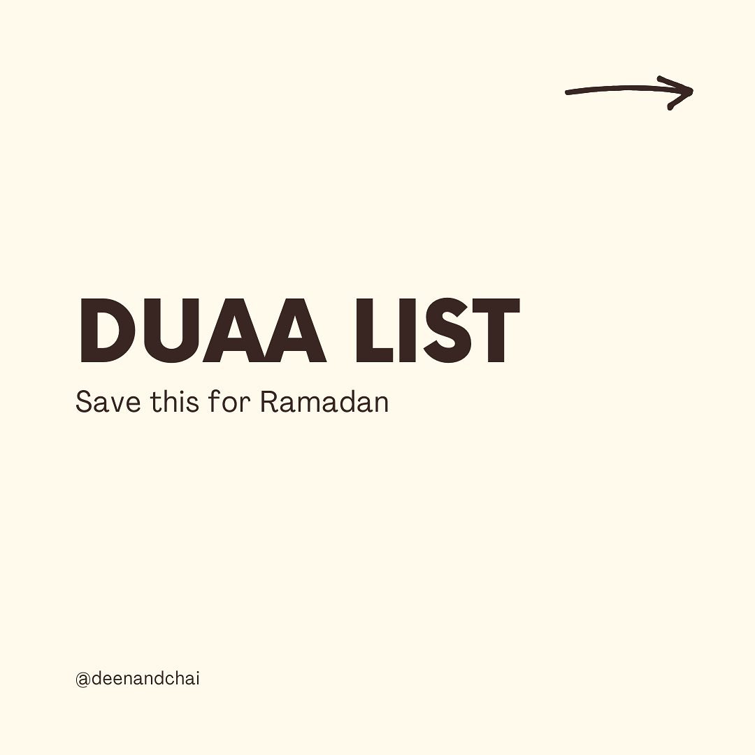 ▪︎》Du'aas List...Save This For Ramaḍān. 🌙 ▪︎》Thread🧵