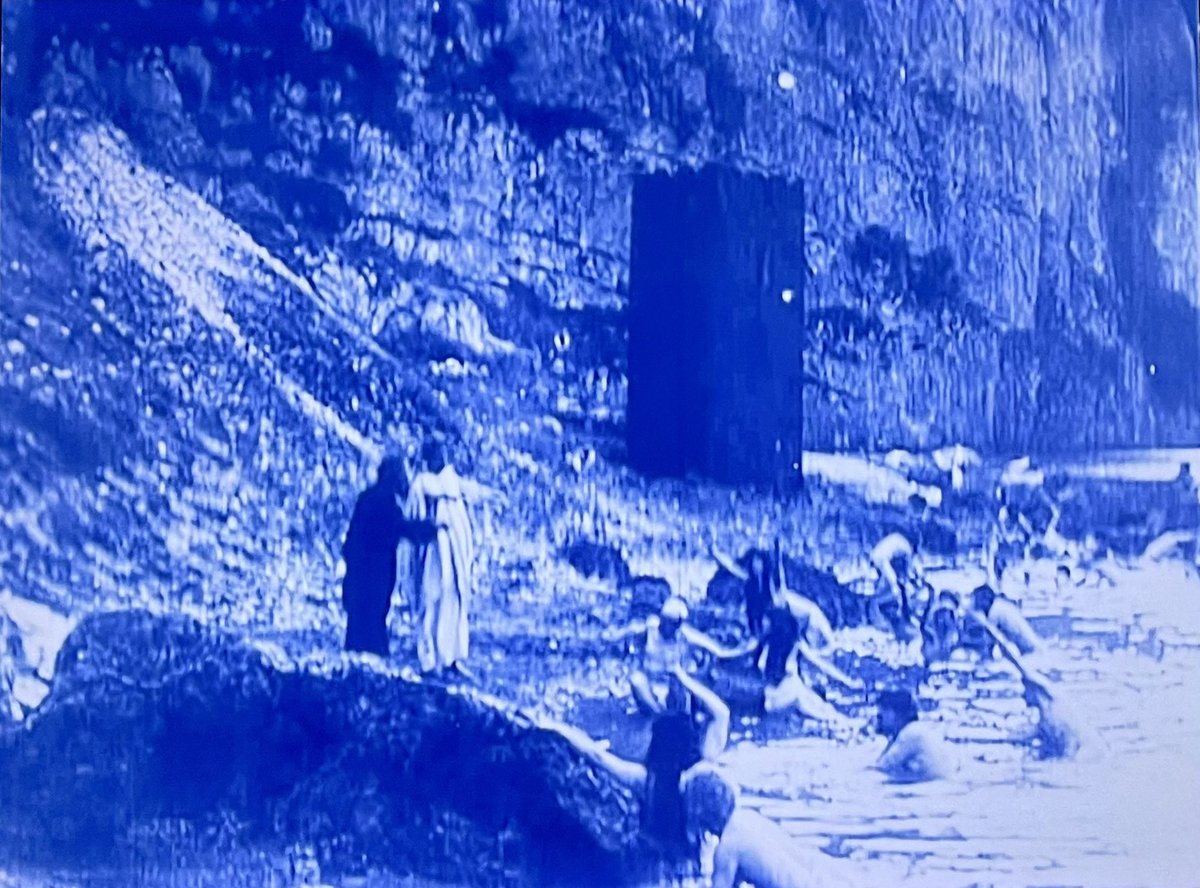 inherentcharlie's tweet photo. The new @terror_vision restoration of ‘Dante’s Inferno’ is wild. Every visual is pretty much the most haunting and eerie thing I’ve ever seen! https://t.co/saw7NOQNbT