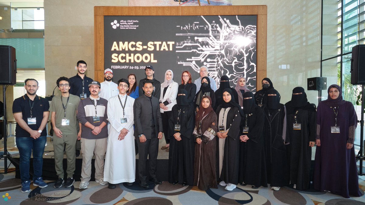 Congrats to the talented Saudi BSc/MSc #FutureShapers who completed #KAUST’s 7th annual #AMCS_STAT School! You leave the #KAUST_SNA & @cemseKAUST program better prepared to positively impact KSA through applied maths, computational sciences & statistics. @KAUST_News #ApplyKAUST