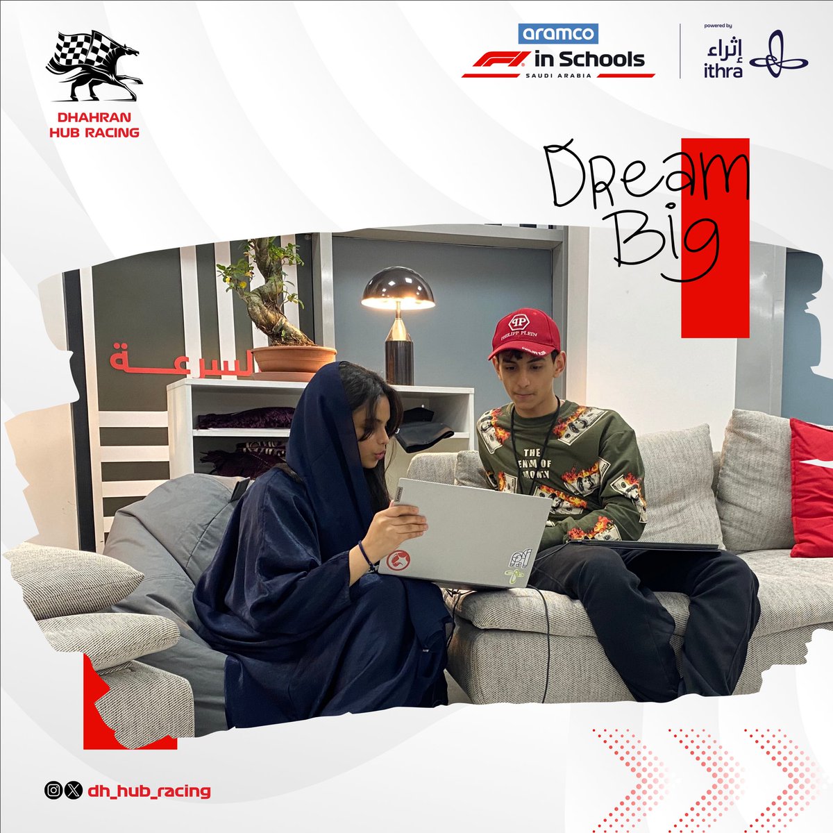 Dream Big

@F1inschoolsKsa
<a href="/Dh_Hub_Racing/">DHAHRAN HUB RACING</a> 
#فورمولا1_في_المدارس
#F1inSchoolsKSA