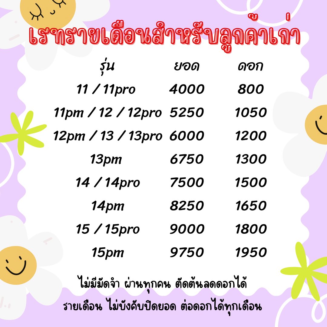 จำนำไอคราว เปิดทุกวันค่า tweet media