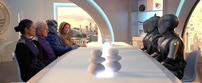 treklady11's tweet photo. #StarTrek DS9, What You Leave Behind
and
#TheOrville, Domino
The cessation of hostilities.
#TheDominionWar
#Kaylon
#RenewTheOrville https://t.co/pf1uBp7Mo4