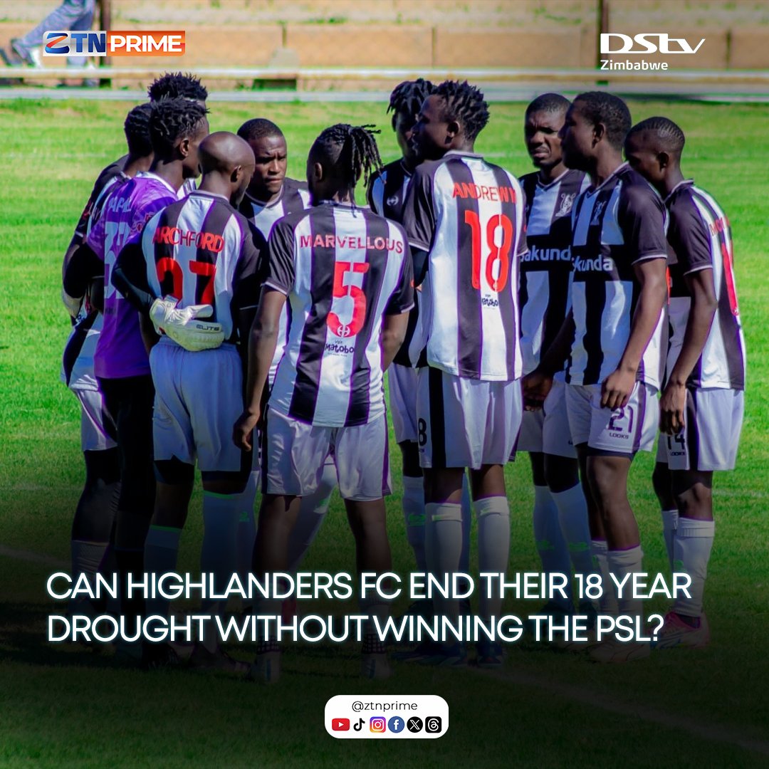 ZTNPrime's tweet photo. 🤔Could this be @HighlanderBosso's year to WIN the @CastleLagerPSL?
Watch all the action LIVE on #ZTNPrime, #DStv294 as #Bosso faces perennial rivals @OfficialDynamos at Barbourfields stadium today (Sunday).
🕝Match build up 14:30 HRS CAT
#GetThePicture #Zimbabwe #FillUpBF https://t.co/GXcJwRrHMh