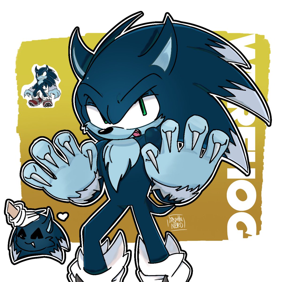 yasminthenerd's tweet photo. i love him smsmsmm ahshshahsvzbbZ 

#sonicthehedgehog #fanart #sonicthewerehog #werehog #art #fy https://t.co/L6e3NSPNQZ