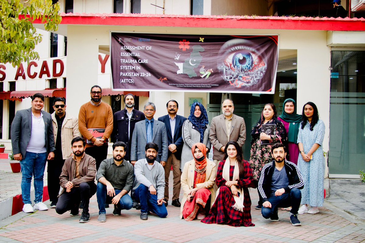 Exciting news! Our 'Assessment of Essential Trauma Care System in Pakistan 23-24' project is complete, marking a significant step toward improved healthcare delivery in Pakistan.