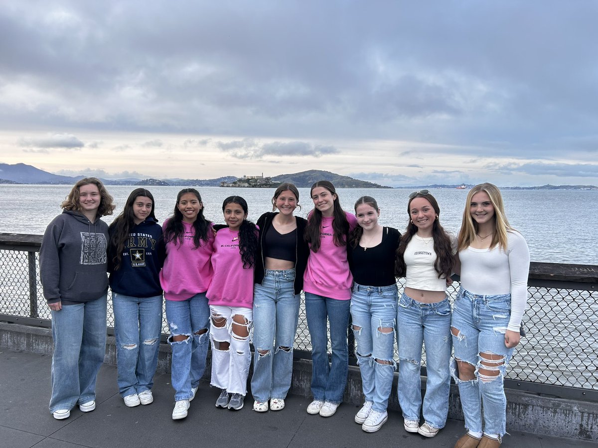 Visited San Francisco with my team today after a well deserved 2-1 victory over a California team! 
The views were amazing, and were excited for tomorrows final competition!