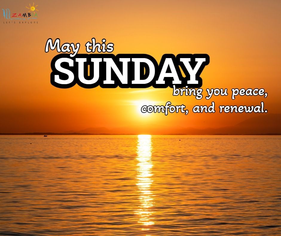 TourismZambia's tweet photo. May this Sunday bring you peace, comfort, and renewal. 🙏 Take a moment to pause, reflect, and connect.

Wishing you a restful Sunday filled with blessings and serenity.

#SundayBlessings #RestfulSunday https://t.co/NedglCegoE