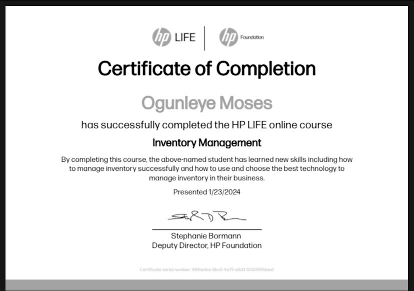 I see inventory as hubby that’s why i love smiling at work 😃😃😃@HP @HPLIFE_Program @instablog9ja @kharis #certified