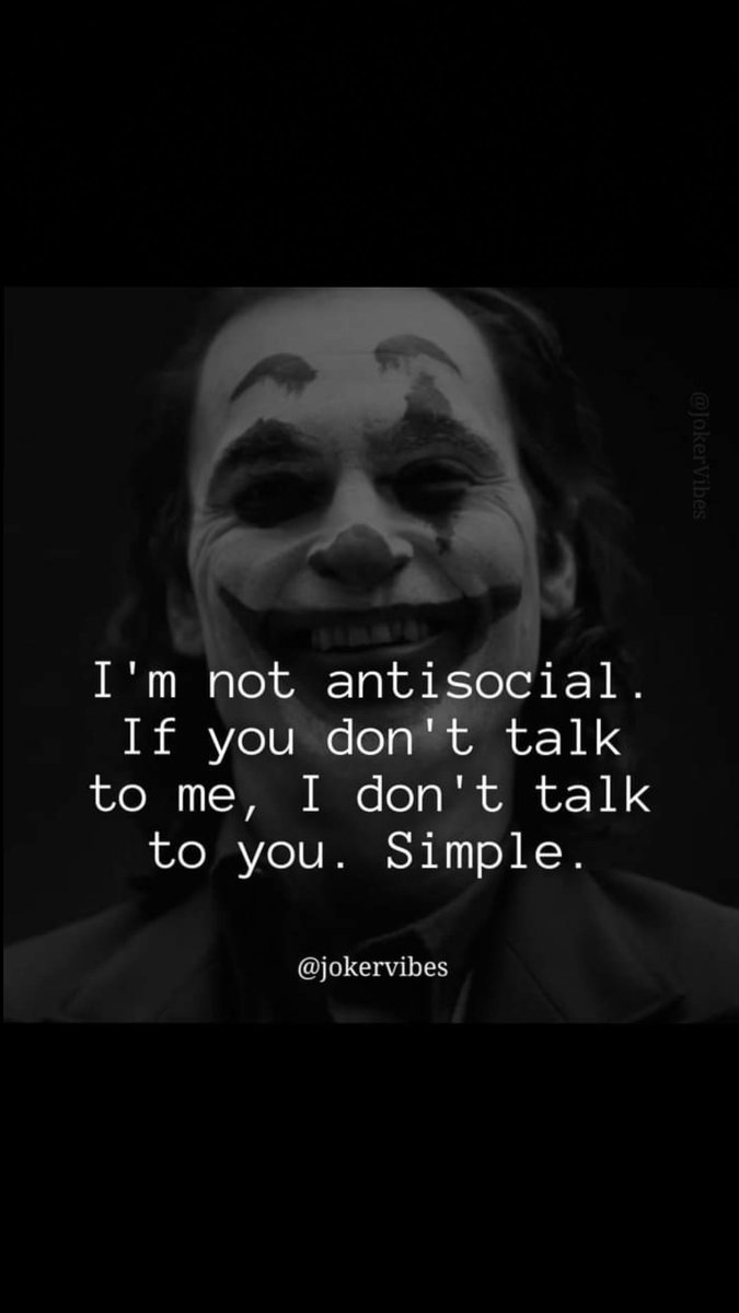 #Good_Afternoon
I am #not #antisocial