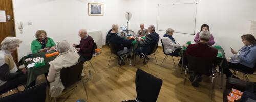 Our first game was played at Dorking Christian Centre - Upper Lecture Room, Christian Centre, Church St, Dorking RH4 1DW.
Please come along for Tuesday's regular game at 19:15 for a prompt 19:30 start and we will play until 22:00 -22:15.
Free with free biscuits and coffee!