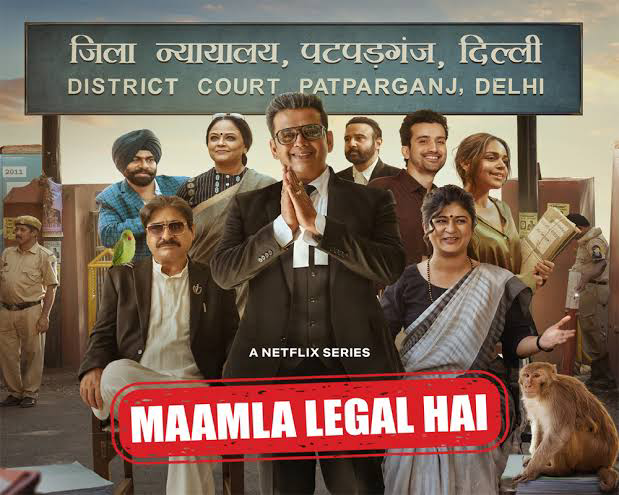 Fun watching the chaotic professional life of lawyers. @ravikishann is really brilliant actor. #MamlaLegalHai