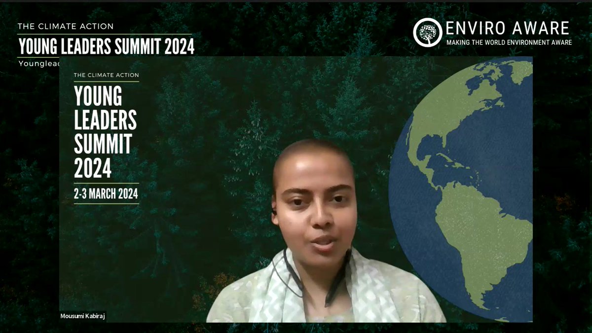 CEEWIndia's tweet photo. CEEW @ Young Leaders Summit 2024!

We recently participated in the Young Leaders Summit 2024! Here's a glimpse of what we spoke about:

🎙️ "To have women at the forefront of climate action, it is essential to gender-inclusive policies & financial frameworks."

Our Research Analyst, @KabirajMousumi spoke at the session, 'Gender Representation In Climate Action'.

@iamenviroaware