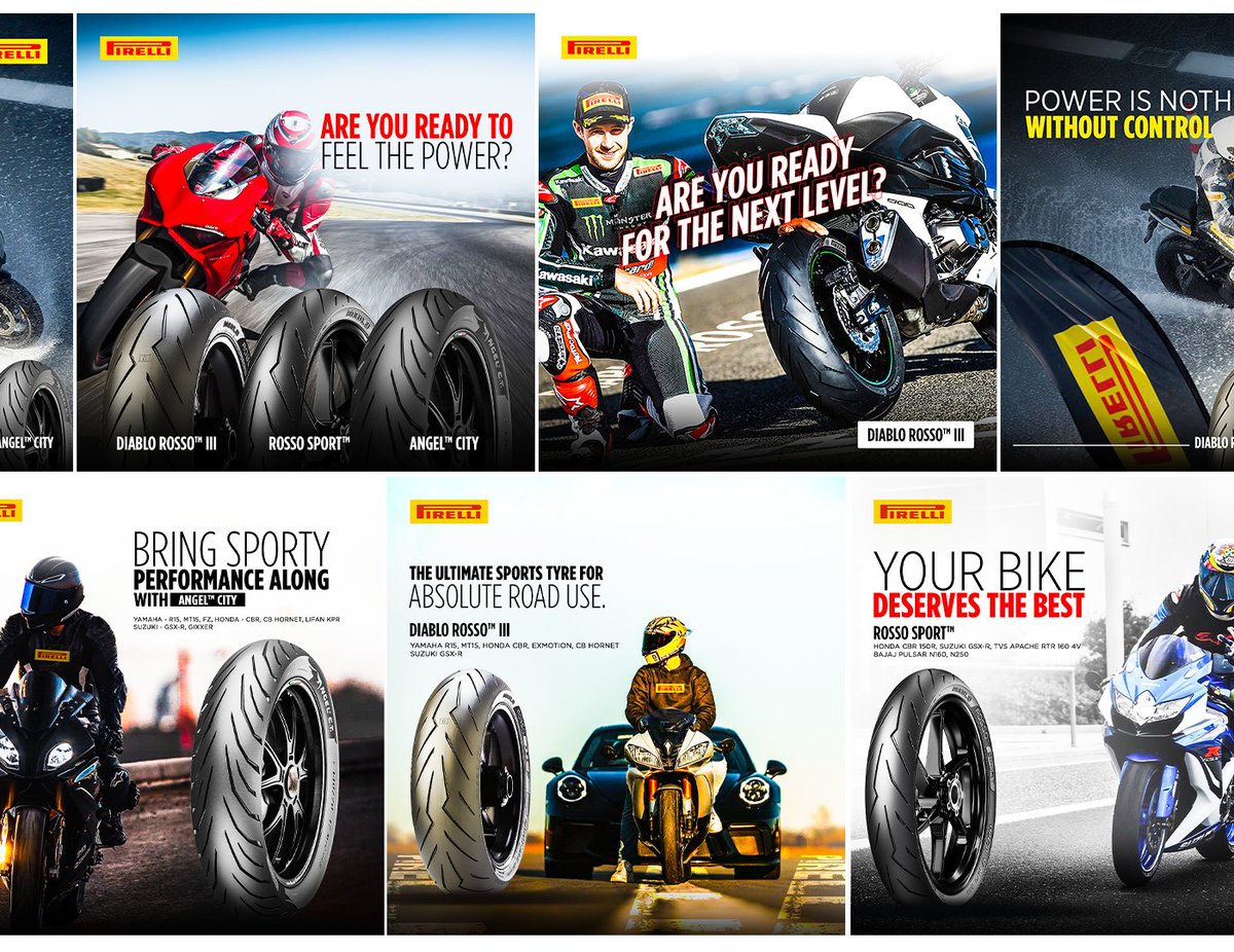 Hello, Creative People! 
Here I come back with New Social Media ads design for Pirelli Moto
Hope you like it and feel free to comment and feedback.

Behance link: lnkd.in/gtd4t5pH

#instagram #motorbike #tyre #pirelli #ads #bannerdesign #banner #moto #mototyre
