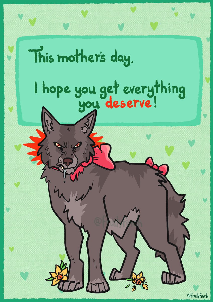 fruityfinch's tweet photo. I find that traditional Mother’s Day gifts &amp; greetings don’t meet my needs as a consumer… and since it’s Mother’s Day in the UK I thought maybe I’d try and fill this gap in the market :) https://t.co/0RvAar6bYH