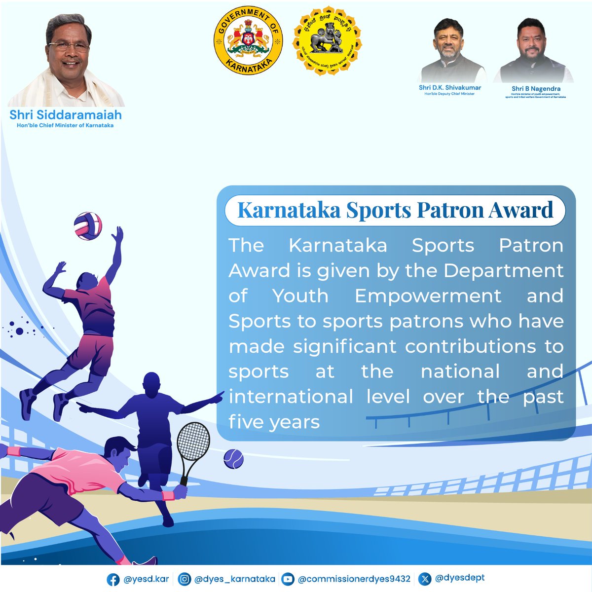 Department of Youth Empowerment and Sports tweet media