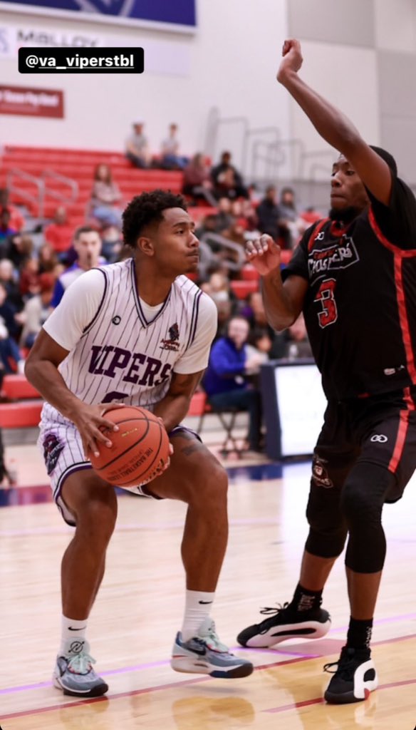 EGASportsAgency's tweet photo. EGA🌎 ⭐️Jaylin Reed⭐️ 
@JayReedVA had 14pts, 4 Rebs, 4assists &amp; 2stls in 24:18 min and made 4 3pointers tonight for the VA Vipers TBL 🐍 for the W! 
#PRO #Winner #NBAGleague #TBL #BestShooterInTheGym #Playmaker #GymRat https://t.co/PDJJAk3u8v