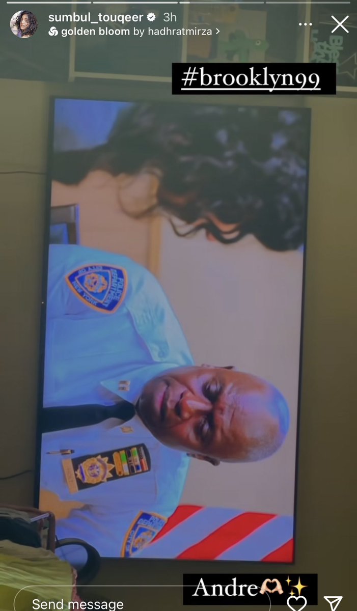 One of my favourite scenes of Captain Ray! ❤️

RIP #AndreBraugher 🕊️
#BrooklynNineNine
#SumbulTouqeerKhan 🫶