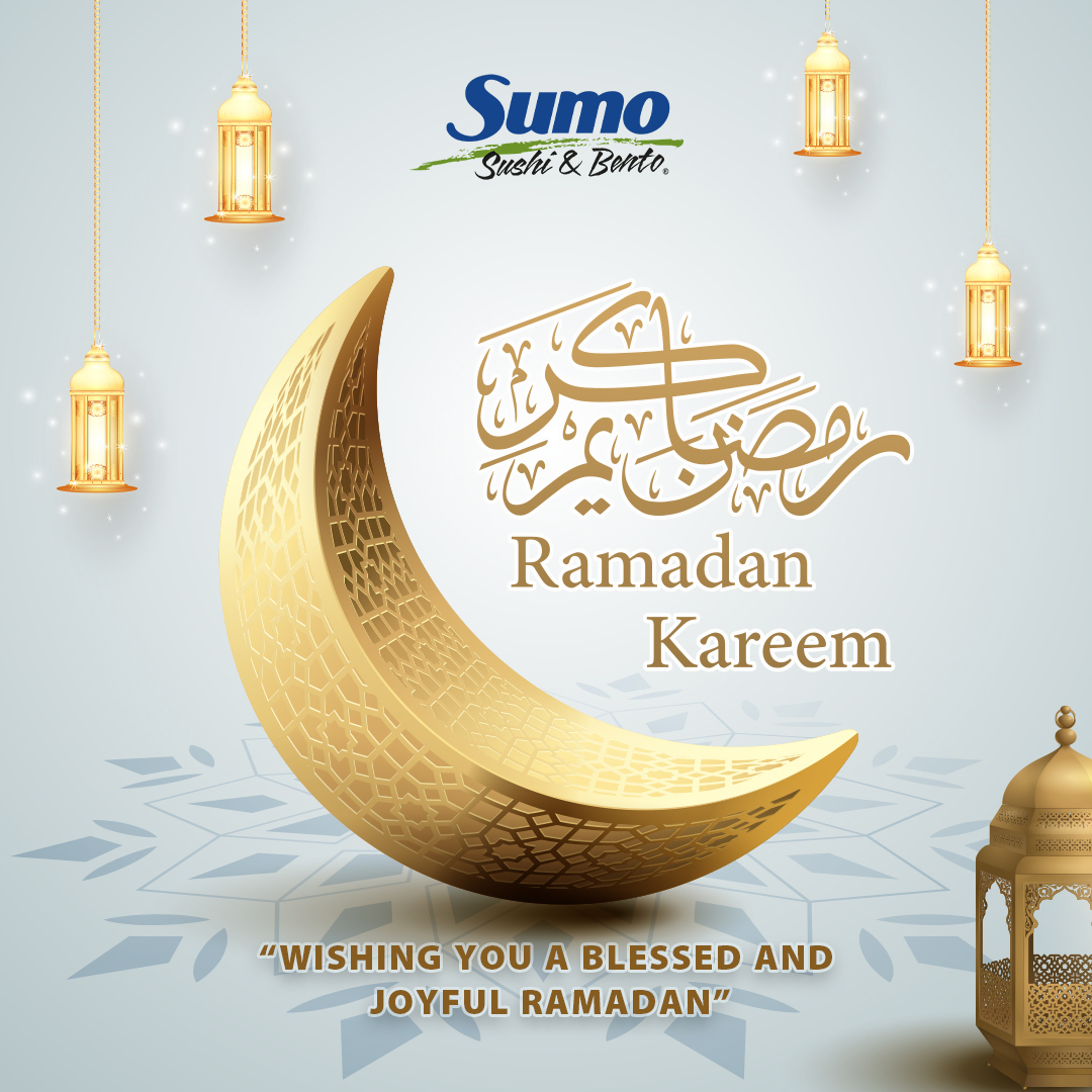 Ramadan Kareem! Sumo Sushi &amp; Bento wishes you and your loved ones a blissful and blessed Ramadan. ✨🌙

#sumosushibento #ramadan2024 #holymonth #ramadankareem #ramadandubai #ieatsumo #uaeunited
