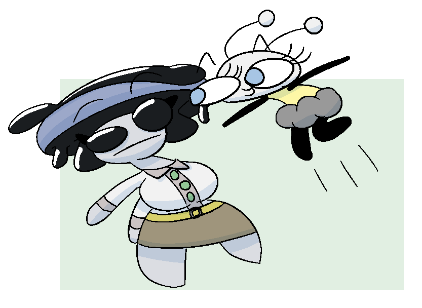 KrabbShack's tweet photo. Cloudbutt bothering Blotti yet again https://t.co/yhCAfGaL1c