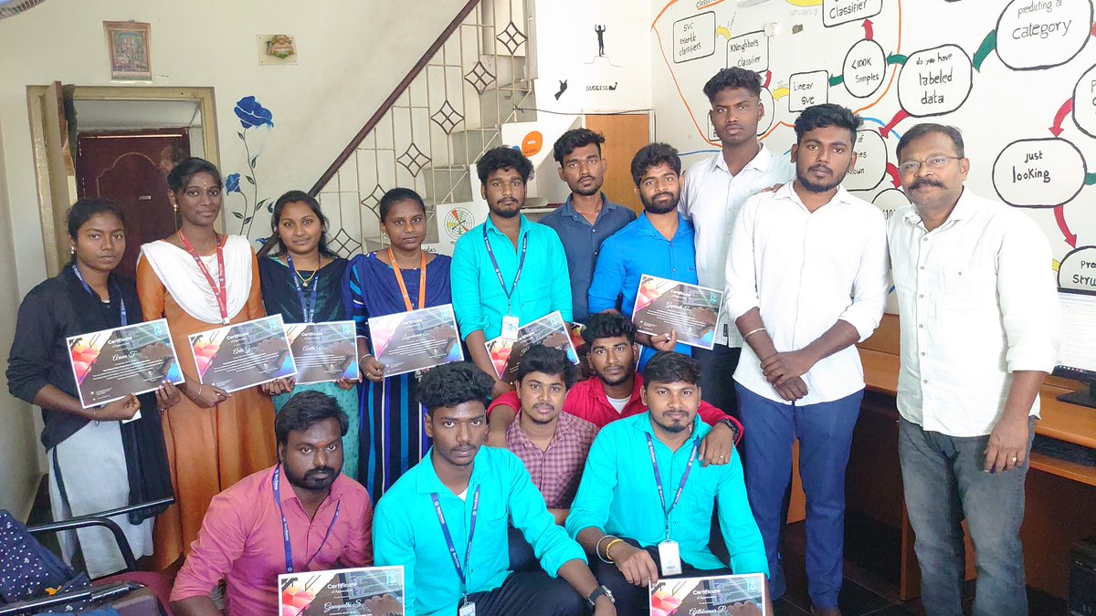 i18nsolutions's tweet photo. A rural dream come true with the sincerity here We mentioned a group of 15 plus engineering graduates from Shree Sathyam Engineering College took internship with #i18nsolutions and implemented the #UNICODE as #Json https://t.co/2ViKeZAyWW