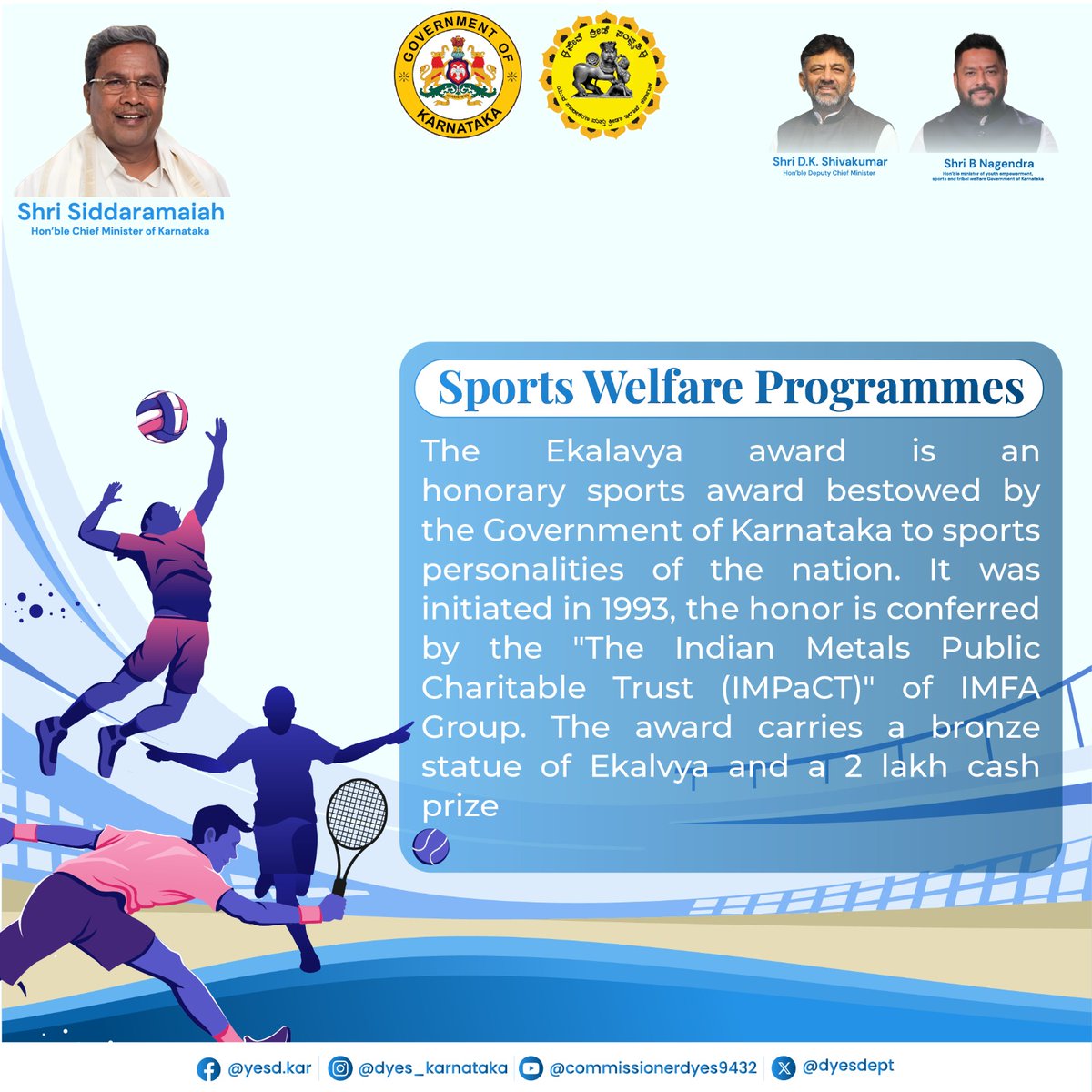 Department of Youth Empowerment and Sports tweet media
