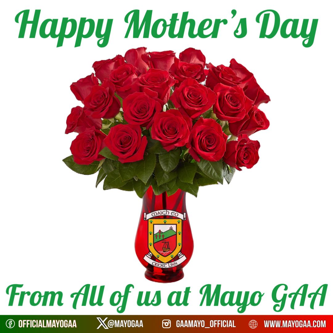 Happy mother's day to all the mother's and mother figures out there who contribute to make our games possible in so many different ways. From coaching and managing teams to driving kids to and from training, supporting their teams etc.Without you all our games would not be