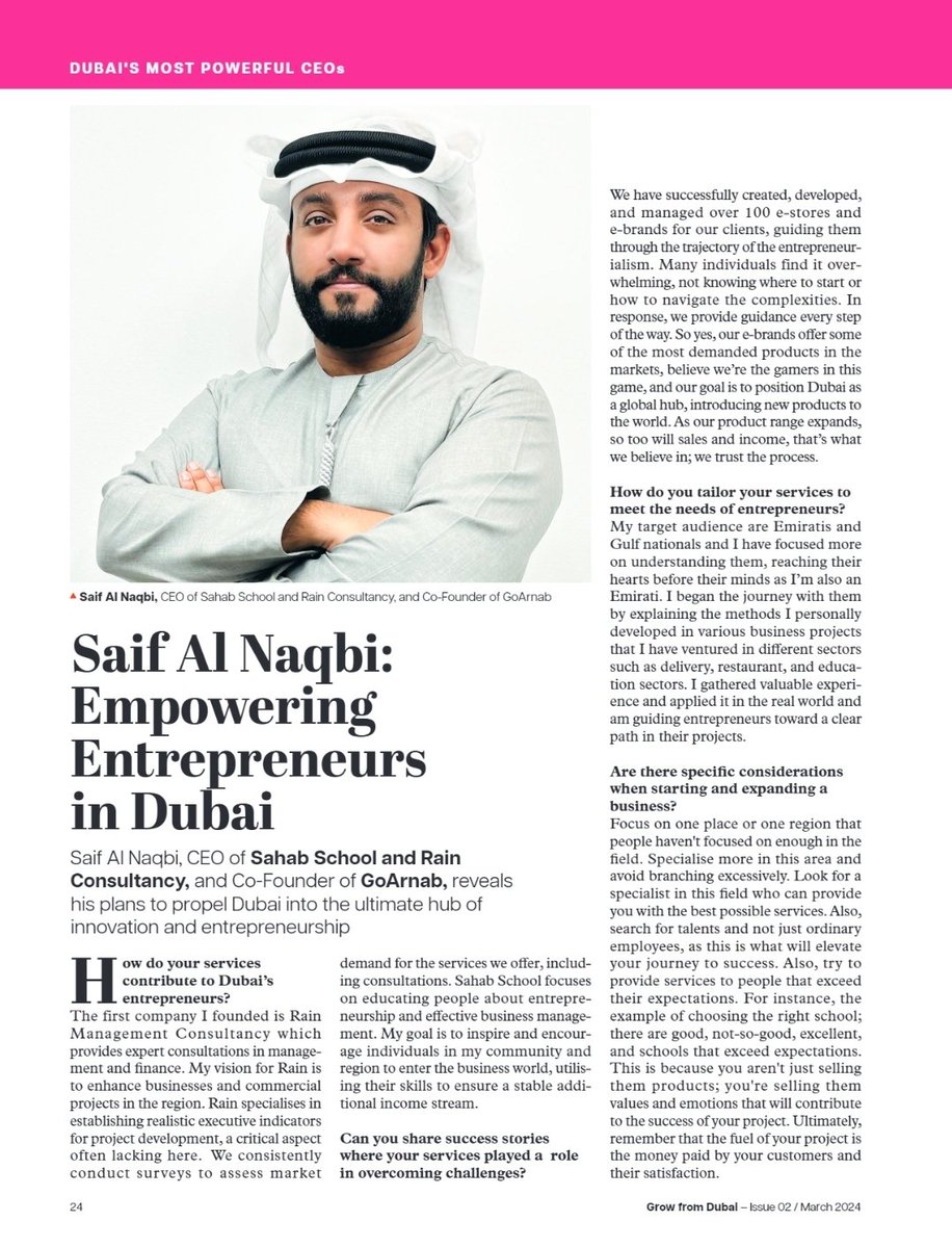 Dubai's most powerful CEO's
#SaifAlNaqbiGroup @growfromdubai 
😍😍