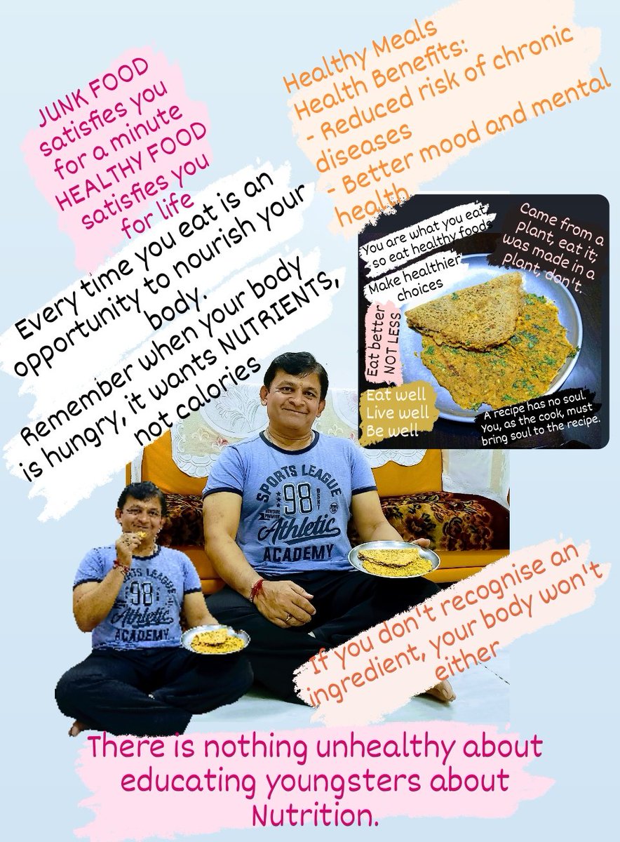 Healthy Recipe / Meals / Foods for Lunch / Dinner

Health Benefits: 
- Reduced risk of chronic diseases
- Better mood and mental health

48th Challenge on - 10th Mar 2024
<a href="/larsentoubro/">Larsen & Toubro</a>
<a href="/GOQii/">GOQii</a>
<a href="/GOQiiLife/">GOQii</a>
#GOQiiCorporateChallenge 

#healthymeals  #healthyrecipes  #healthyrecipeidea