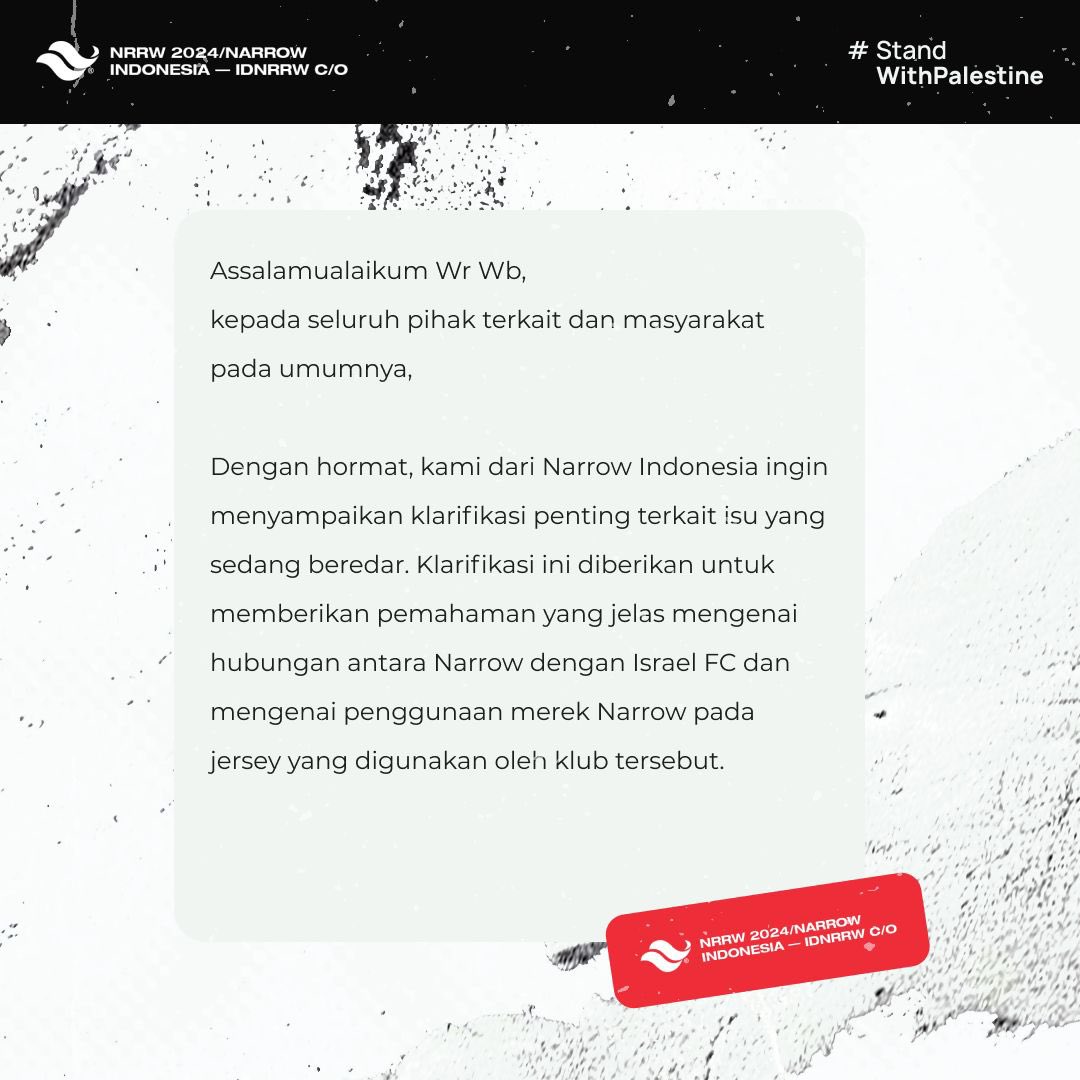 Narrow Indonesia tweet media