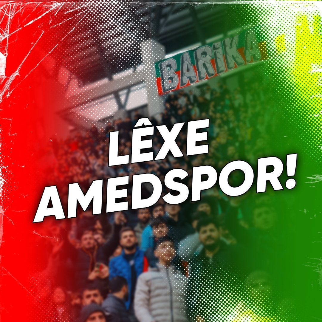Roja pêşbirkê, lêxe Amedspor! 💪