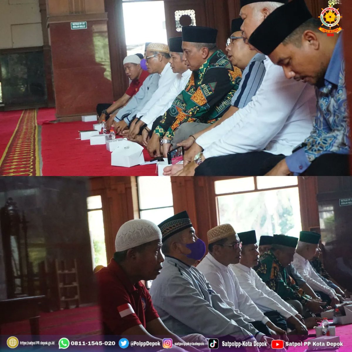 Satpol PP Kota Depok tweet media