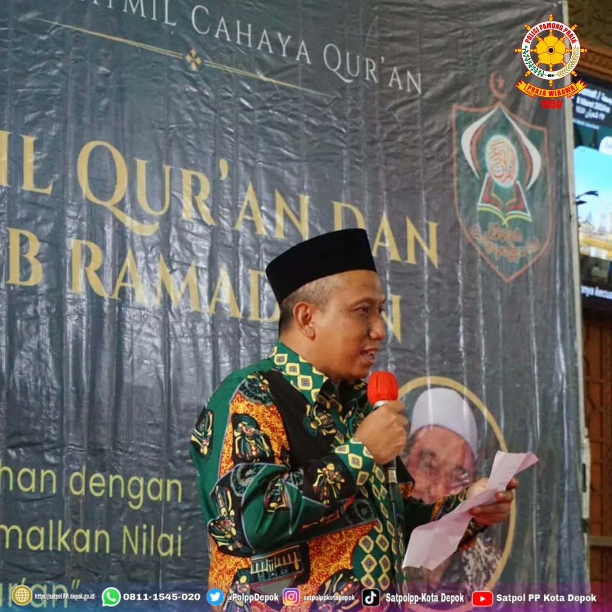 Satpol PP Kota Depok tweet media