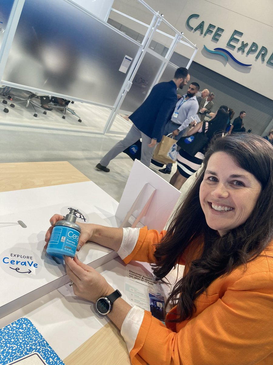 Another <a href="/NPF/">National Psoriasis Foundation</a> Seal of Recognition product spotted at #aad2024! A huge thank you to our friends <a href="/cerave/">CeraVe</a> for considering the needs of individuals w/ sensitive skin. The #psoriasis community is grateful for your commitment to providing quality products. #sensitiveskin