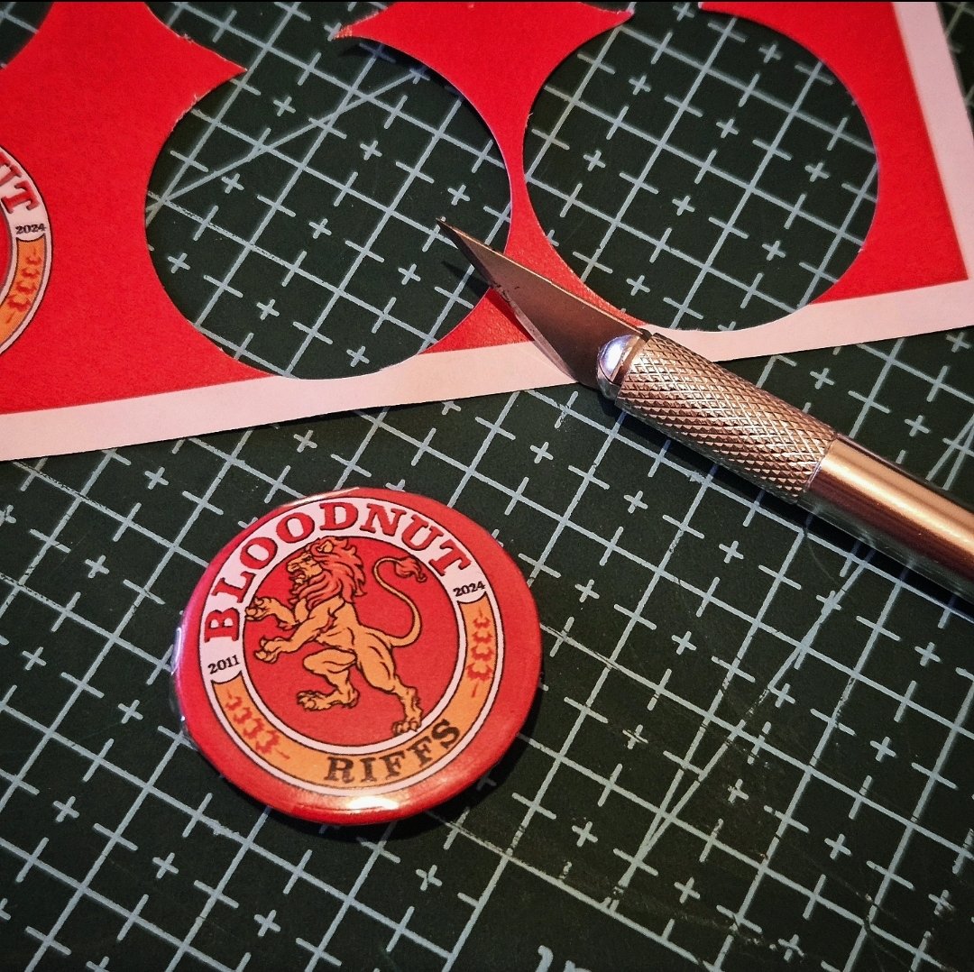 5 more sleeps til our final gig. These won't be for sale. They will be handed out at the gig. Be there to get one!