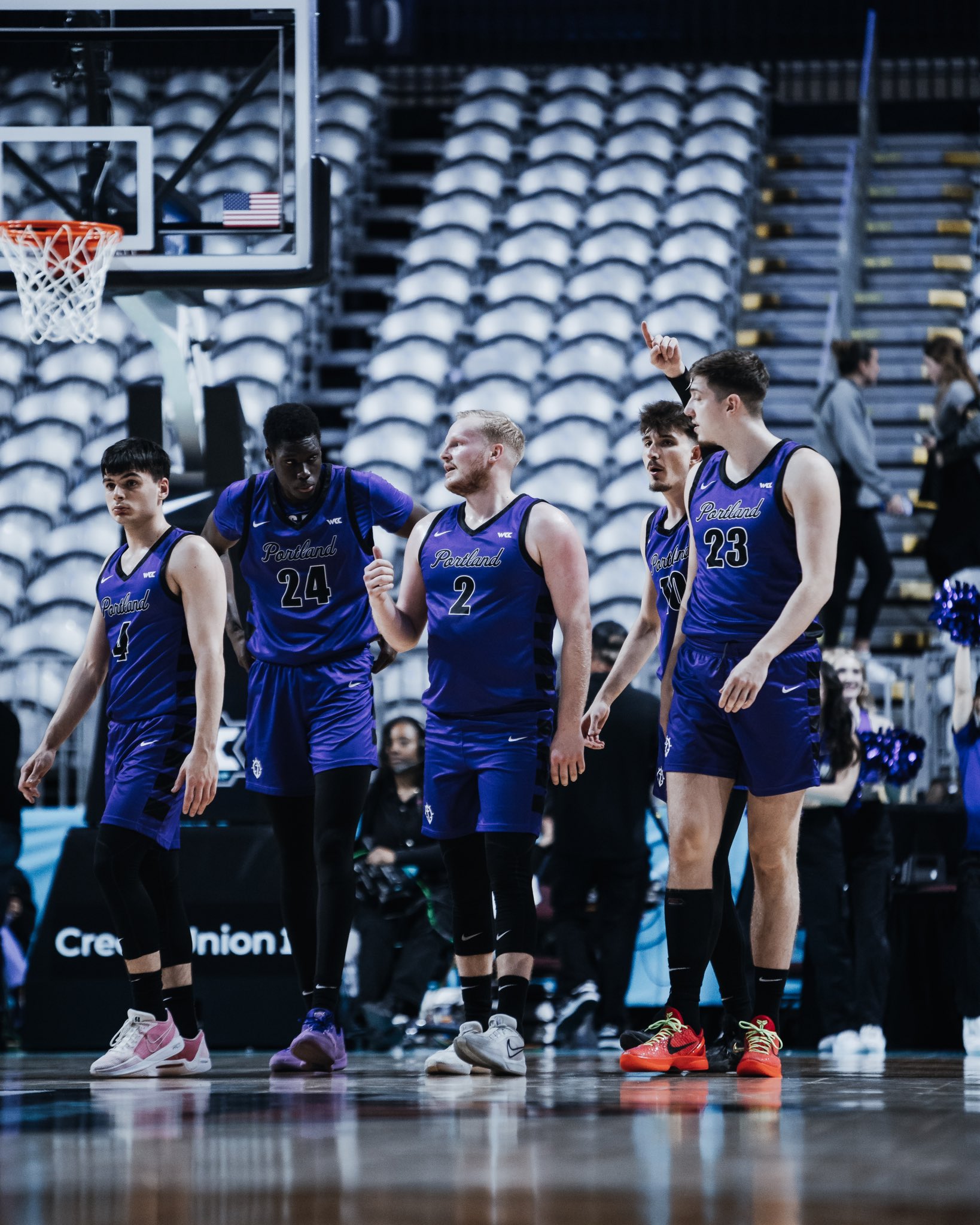Portland Pilots Men s Basketball PortlandMBB X