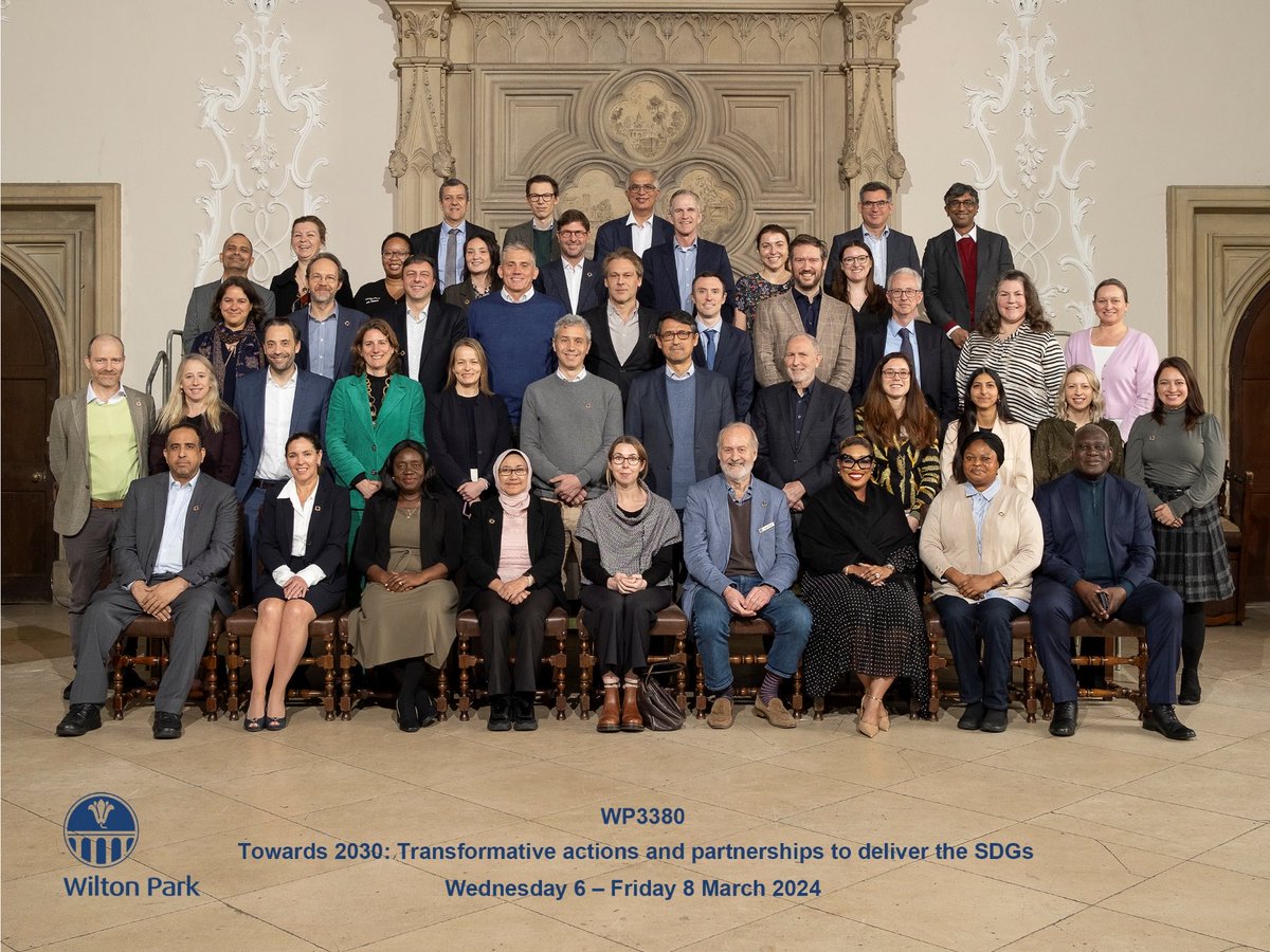 2023 was the year the 🌍 recommitted to the #SDGs. Now we need to deliver. Great to be at Wilton Park this week with partners to discuss the game-changing actions needed to turbocharge progress. #SDGAccelerators