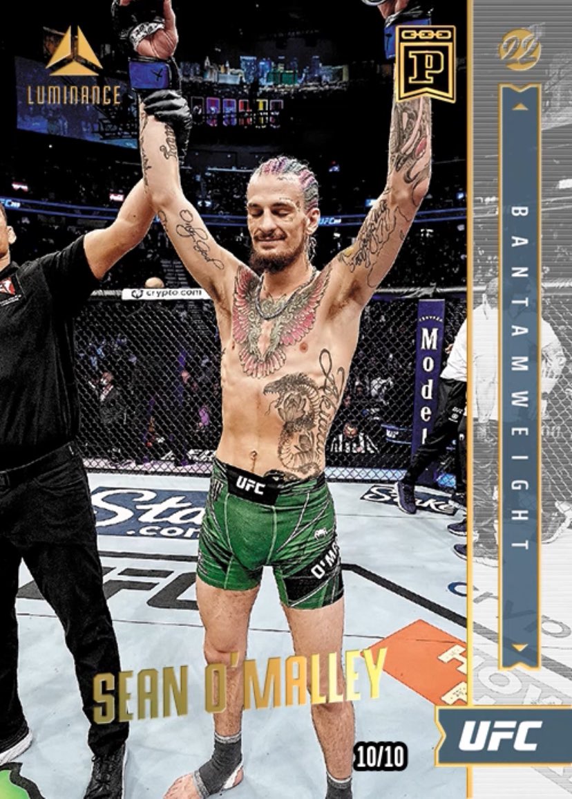 Sean O'Malley Champion
@SugaSeanMMA #UFC299 
@PaniniAmerica @PaniniNFTs #NFTs #PaniniBlockchain #WhoDoYouCollect