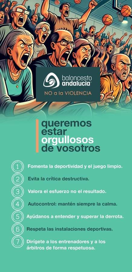 El día que algunos padres y/o clubs entiendan que el baloncesto FORMATIVO también incluye a los arbitros y oficiales de mesa, nuestro deporte volverá a ser tan bonito y especial como antes.
Fuera los hoolligans de las canchas.