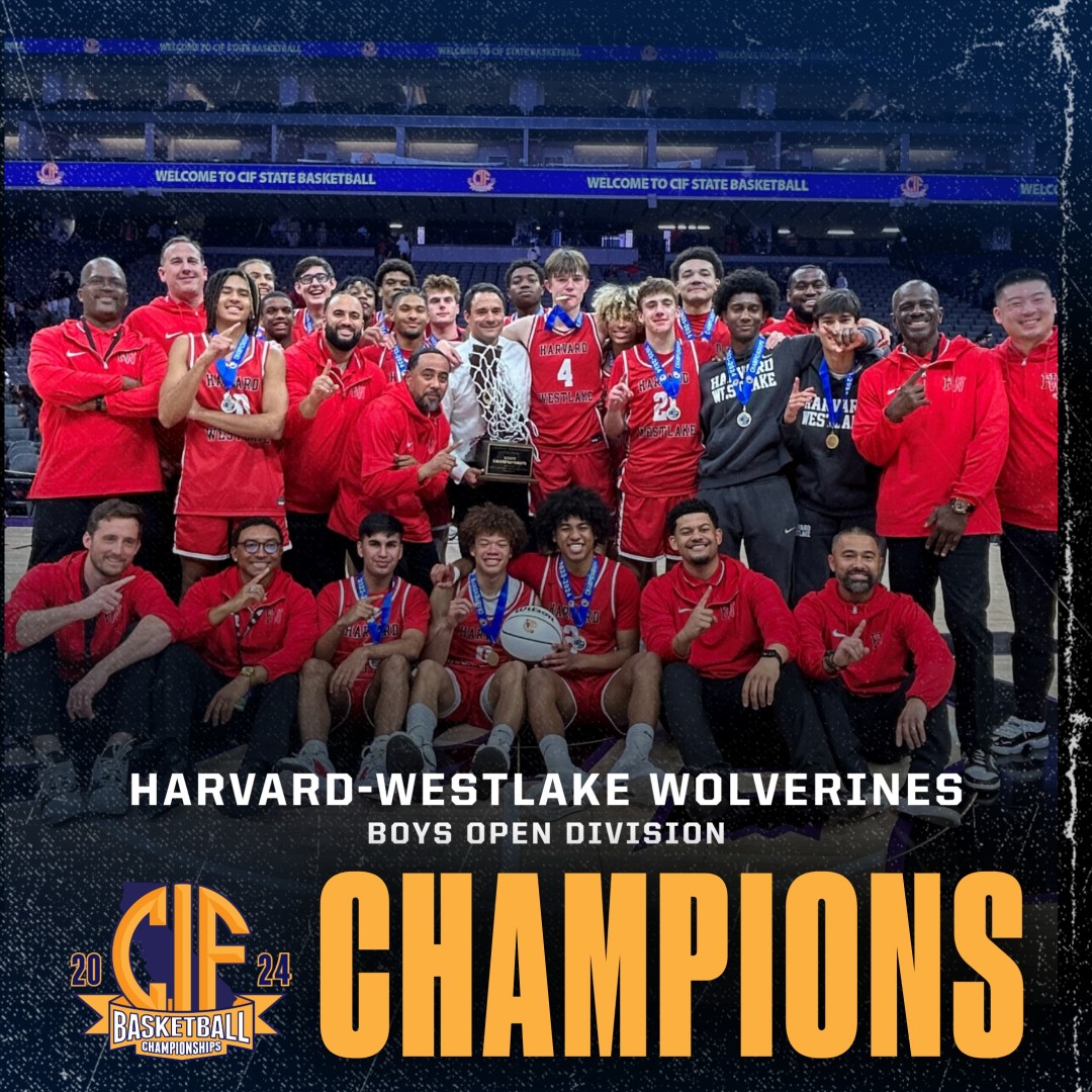 CIF State (@cifstate) on Twitter photo 🏆🏀 Congratulations to the Harvard-Westlake Wolverines (<a href="/hwathletics/">Harvard-Westlake</a>) - 2024 CIF Open Division Boys Basketball Champions! 🏆🏀 Congratulations to the Harvard-Westlake Wolverines (<a href="/hwathletics/">Harvard-Westlake</a>) - 2024 CIF Open Division Boys Basketball Champions!