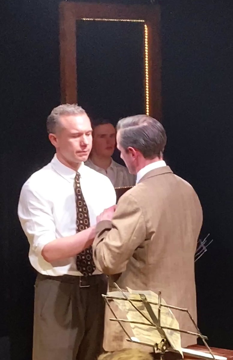 PaulJ1963's tweet image. Turning the screw. Our fantastic cast give their final performance at 3pm today. Friends who saw the play wondered why there aren’t queues for returns! #TTS @tushaw @TheLiamWatson @siwillmont @JoWickham @thejclarkson @KingsHeadThtr @k2prodlt #benjaminbritten #peterpears #Hemmings