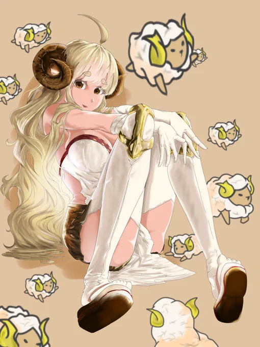 これはスマホで描き始めた頃のやつ拙いけど頑張って描いた感はある 