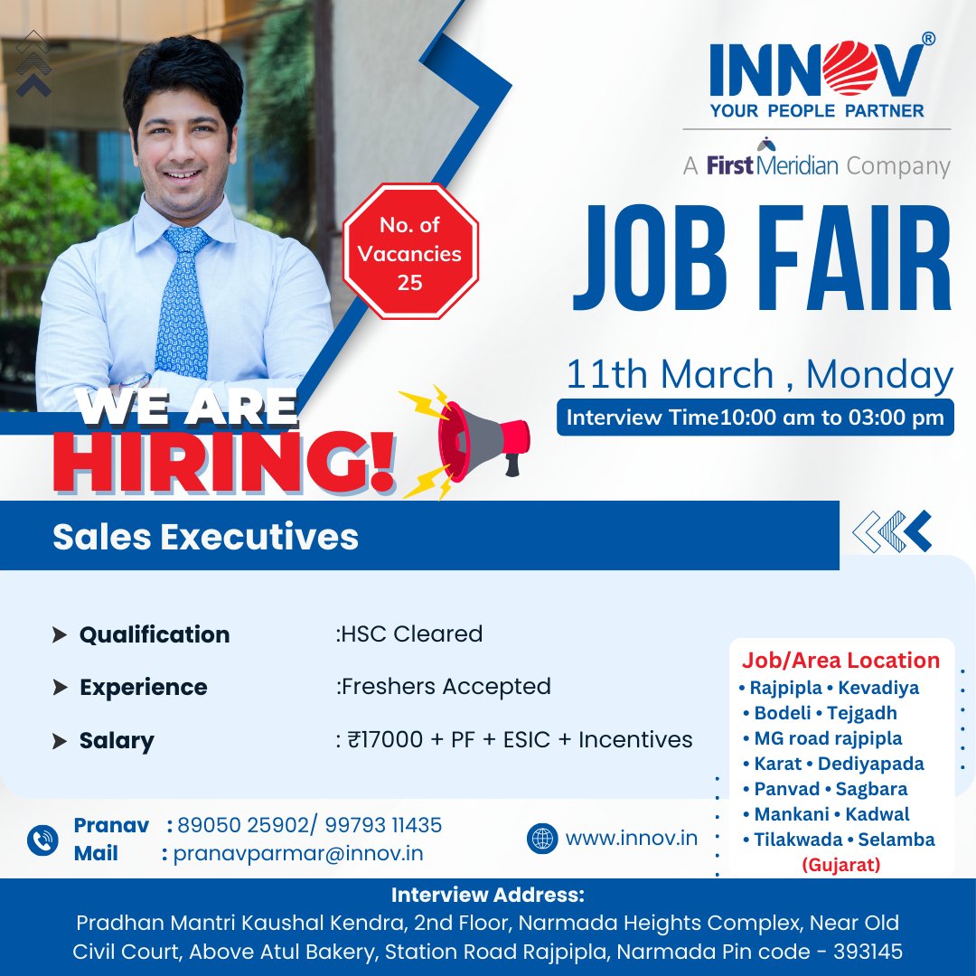 Innovsource2004's tweet photo. We are hiring Sales Executives.

If interested, visit https://t.co/i5md8DVty8 or contact our HR team.

Note: Innovsource Does Not Charge Money for Job Offers.

#JobFairAlert #SalesJobs #JobOpportunity
#BDEJobs #NoFeeJobs #HRContact
#WeAreHiring #Innovsource #Innov https://t.co/fRzmTLJB8A