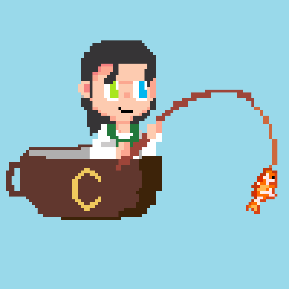 jay_oliverr's tweet photo. Loving how the stream has really turned into a daily fishing hole with the new Twitch Fishing game and I'm here for it!

🎨: Fanart by @/nobodyonline

#VtuberUprisings #Jayart https://t.co/OAKObOY6Ip