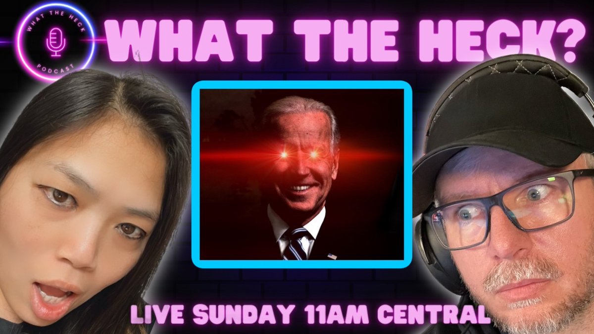 🔴LIVE IN 30 MINUTES ONLY ON @rumblevideo 

WHAT THE HECK?? Lets Talk About The STATE OF THE UNION

rumble.com/c/WhatTheHeckP…

#StateOfTheUnion #RumbleTakeover #BidenHarris2024 #Trump @Pepkilla1 @silverfoxgamr