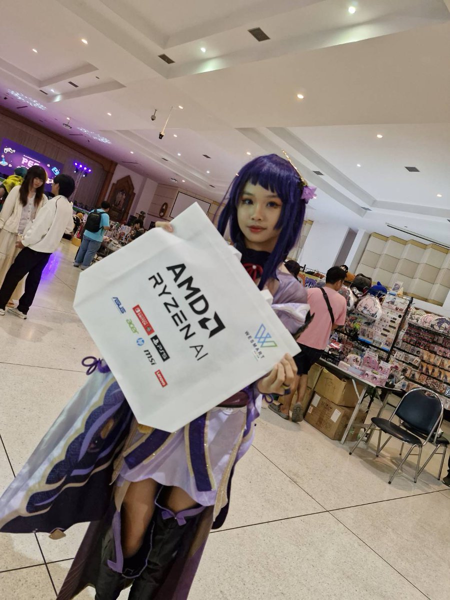 ThaimartTweet's tweet photo. เริ่มแล้ว งาน #PEC #PhitsanulokESportsAndCosplay 2024
.
9-10 มี.ค 2567
9:00-18:00
ณ หอประชุมศรีวชิรโชติ
มหาวิทยาลัยราชภัฏพิบูลย์สงครามทะเลแก้วพิษณุโลก
.
พิกัด
https://t.co/uJJHKdMF6Z…
.
#Thaimart #ไทยมาร์ท
#WeSmart #วีสมาร์ท
#Acer #Predator #Asus #ROG #HP #MSI
#Nintendo #PS5 #Sony
#AMD #Ryzen