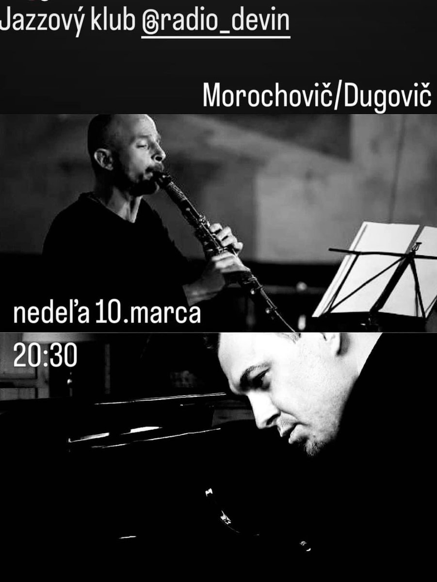 Dnes o 20:30 Jazzový klub Rádio Devín. #broadcast #radio #release #NewMusic #jazz #piano #pianist #devin #bratislava #slovakia #slovakmusic #morochovic #radiodevin #jazzovyklub #contemporary #art #musician