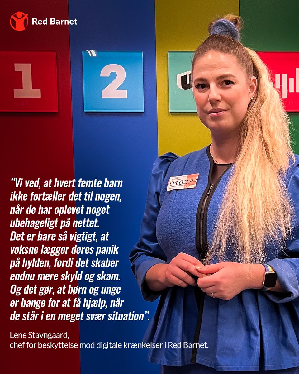redbarnetdk's tweet photo. Ingen børn og unge skal være alene hjemme på nettet. DR-dokumentar giver et stærkt bekymrende indblik i, hvor udbredt det er at støde på voldsomt indhold online. Forældre spiller en vigtig rolle i at tale med deres børn og sikre dem hjælp, siger @lenestavn https://t.co/twcB8O3a7n https://t.co/eIFj6OIW9v